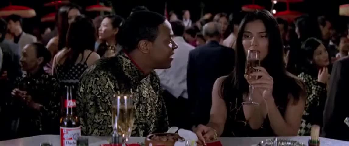 Rush Hour 2 (2001) Comedy clip with quote - I don't think so, no. 