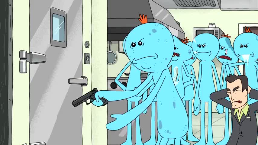 YARN Existence is pain to a Meeseeks, Jerry. 