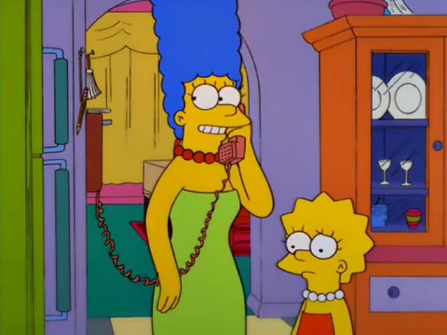 Springfield- ''Oh, hiya,'' Maude.