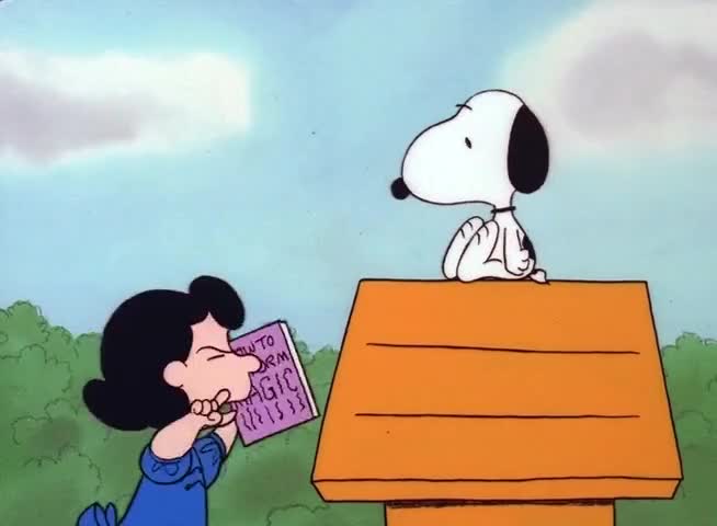 You made Charlie Brown disappear.