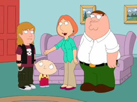 Clip thumbnail for '- Shut up, bitch. - Oh, he got you, Lois.