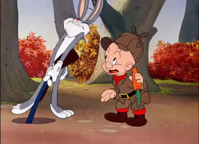 Quiz for What line is next for "Looney Tunes Golden Collection V.2 - S01E07 The Hare-Brained Hypnotist"? screenshot