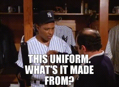 YARN, This uniform. What's it made from?