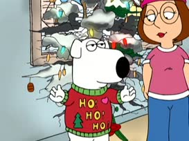 - From all of us at Family Guy... - We wish you Christmas joy.