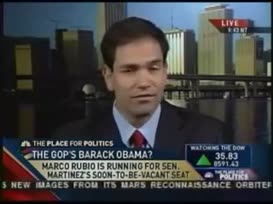 not fair Marco how do you think about of president Barack Obama the job he's done so far because I know when you're in Florida you outside the work with a lot of Democrats on