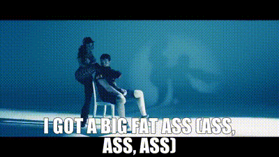 YARN | I got a big fat ass (ass, ass, ass) | Nicki Minaj - Anaconda | Video  gifs by quotes | 2df418b5 | 紗