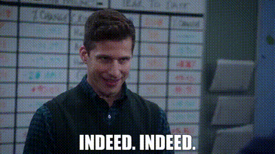YARN | - Indeed. - Indeed. | Brooklyn Nine-Nine (2013) - S07E12 Ransom |  Video clips by quotes | 2e4f9b5a | 紗