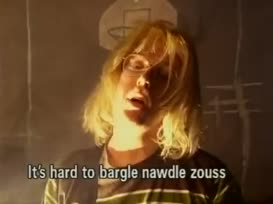 Clip thumbnail for 'It's hard to bargle nawdle zouss
