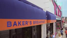 You see, we run our own family restaurant, Baker's Breakfast.