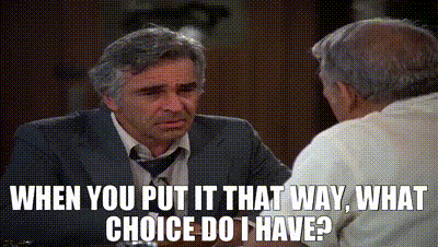 YARN | When you put it that way, what choice do I have? | Cheers (1982) -  S01E02 Drama | Video gifs by quotes | 310f1775 | 紗