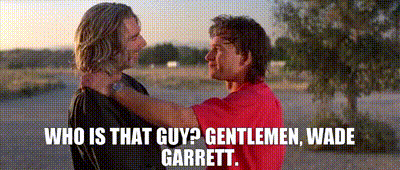 YARN | - Who is that guy? - Gentlemen, Wade Garrett. | Road House (1989) |  Video gifs by quotes | 3198b038 | 紗