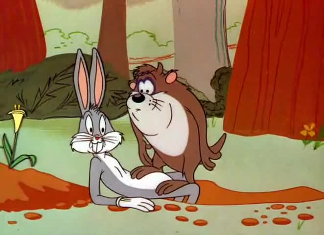 Quiz for What line is next for "Looney Tunes Golden Collection: Volume 1 - S01E57 Devil May Hare"? screenshot