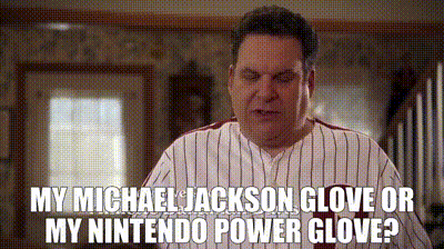 YARN, My michael jackson glove or my nintendo power glove?, The Goldbergs  (2013) - S02E16 The Lost Boy, Video gifs by quotes, 320749e0