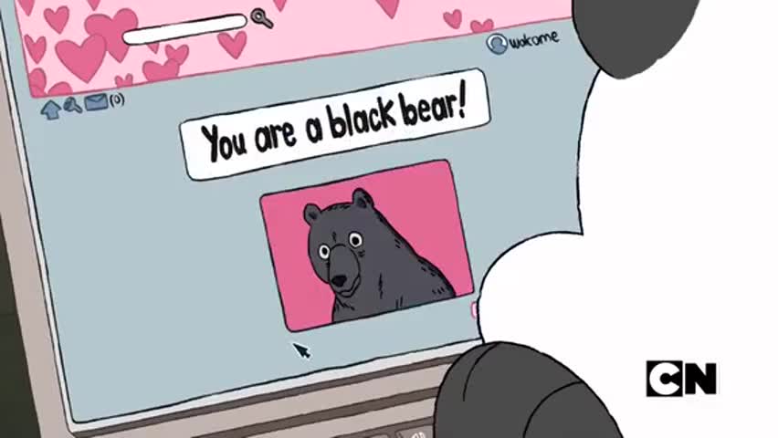 A black bear? What?!
