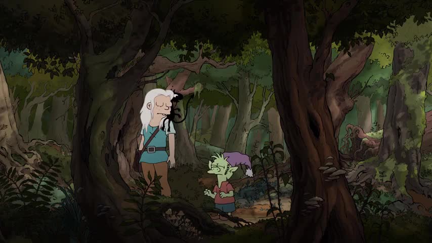Quiz for What line is next for "Disenchantment "? screenshot