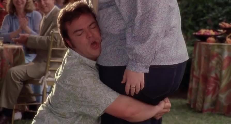 Shallow Hal (2001) clip with quote 'Cause it'