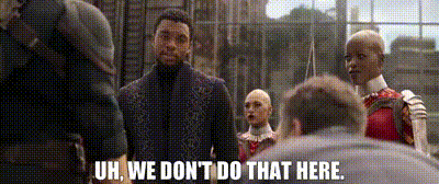 YARN | Uh, we don&#39;t do that here. | Avengers: Infinity War (2018) | Video  gifs by quotes | 34ba73a7 | 紗