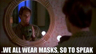 YARN | we all wear masks, so to speak | The Mask (1994) | Video gifs by  quotes | 35efb548 | 紗
