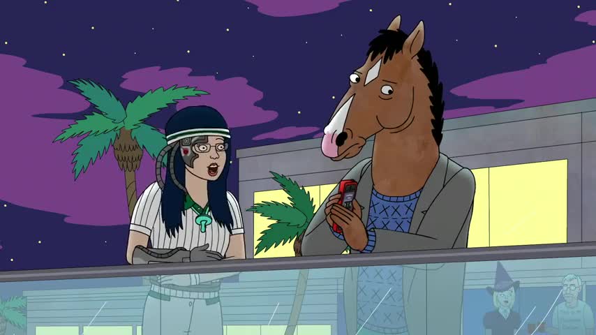 Oh, God. Listen, I just wanted to tell you how much I loved Horsin' Around.