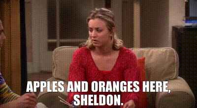 YARN | Apples and oranges here, Sheldon. | The Big Bang Theory (2007) -  S02E19 The Dead Hooker Juxtaposition | Video clips by quotes | 366708b5 | 紗