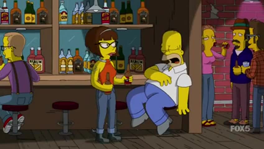 The Simpsons (1989) - S27E01 Comedy clip with quote ♪ And I say to my
