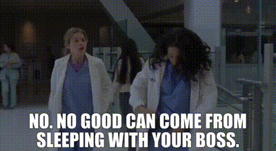 tro på de Mitt YARN | No. No good can come from sleeping with your boss. | Grey's Anatomy  (2005) - S01E06 Romance | Video gifs by quotes | 3a04deb5 | 紗