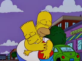 Goodbye, Bart! Never bother me again!
