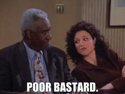 YARN | Poor bastard. | Seinfeld (1989) - S07E18 The Friars Club | Video  gifs by quotes | 3afd3063 | 紗