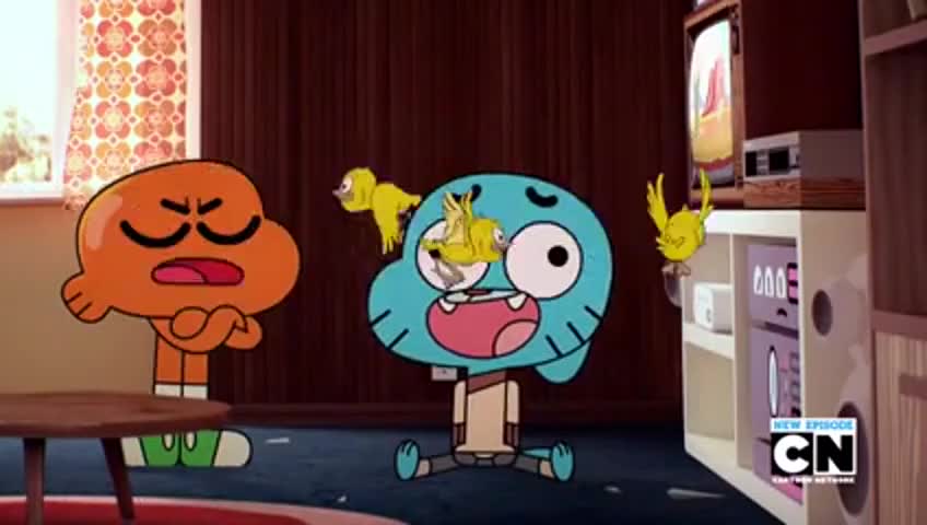 AND BIRDS CAN CARRY DISEASES! [ HONK! ] Gumball: [ GROANING ]