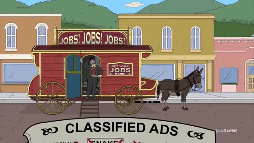 Clip image for '- I need a job. - You there, step right up!