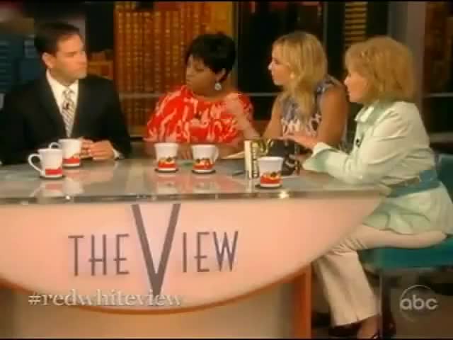 Quiz for What line is next for "Rubio on The View (6/25/12)"? screenshot