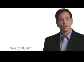 Clip thumbnail for 'while our children inherited diminished nndb I'm Marco Rubio and I approve this message as Washington is a mess but