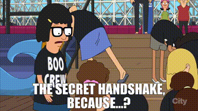 YARN, the secret handshake, because?