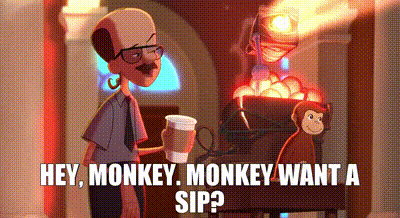 YARN, Oh, yeah, monkey? Seen it., Curious George, Video gifs by quotes, c5f69632