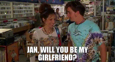 Will you be my girl friend ?