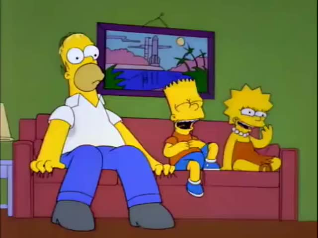 The Simpsons (1989) - S05E15 Comedy clip with quote - [ Both Laughing ] - [...