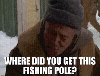 YARN, Where did you get this fishing pole?