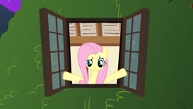 Fluttershy! Your chickens are on the loose.