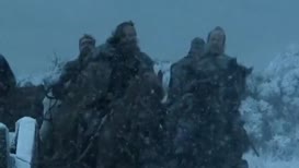 "It's snowing, Thoros. It's windy.