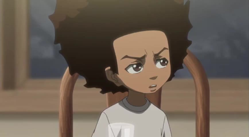 The Boondocks (2005) - S02E14 The Hunger Strike Video clips by quotes 442ca...
