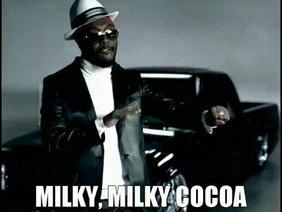 Puffs milky milky coco Black Eyed