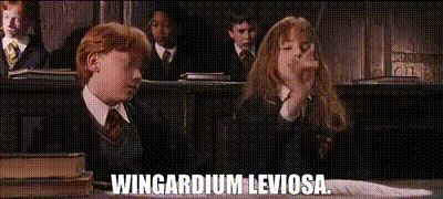 YARN | Wingardium Leviosa. | Harry Potter and the Sorcerer's Stone (2001) |  Video clips by quotes | 44484d88 | 紗