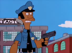 Hey, Chief, can I hold my gun sideways? It looks so cool.