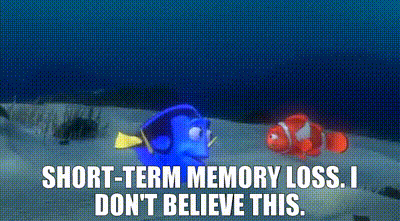 YARN | Short-term memory loss. I don't believe this. | Finding Nemo | Video  clips by quotes | 468c22c9 | 紗