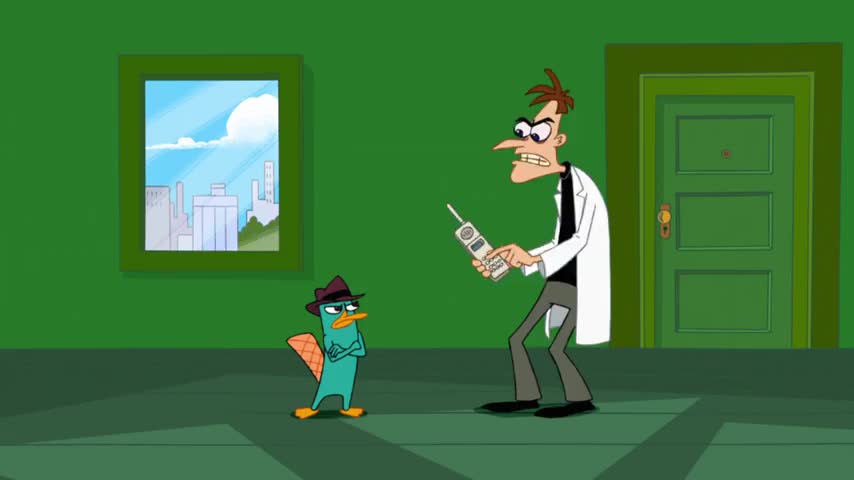 Oh, come on, Perry the Platypus!