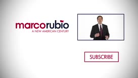 it's Marco Rubio thanks watch make sure to click below to subscribe to my YouTube channel seeking god our campaign's latest video go