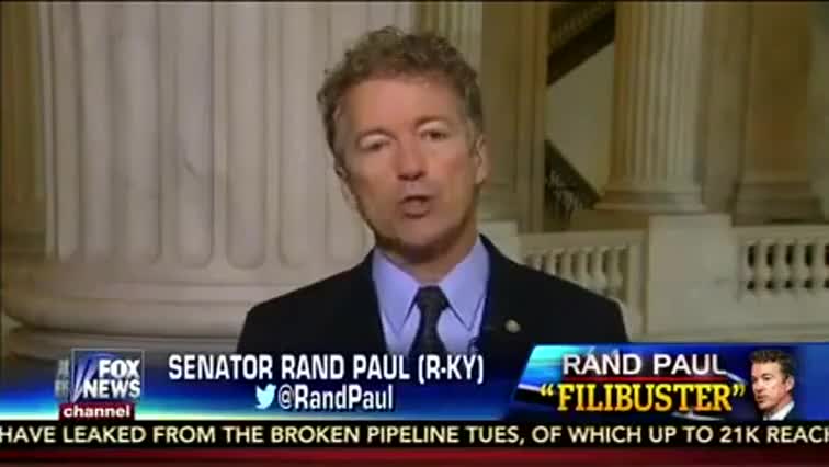 Quiz for What line is next for "Senator Rand Paul Appears on Fox's Hannity- May 21, 2015"? screenshot
