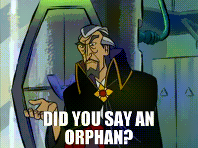 YARN | Did you say an orphan? | The Venture Bros. (2003) - S01E05 Animation  | Video clips by quotes | 4bafbbad | 紗