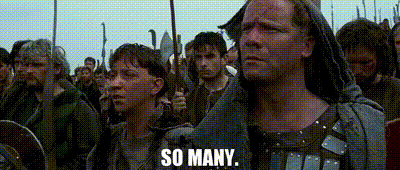 YARN | So many. | Braveheart (1995) | Video clips by quotes | 4c156625 | 紗