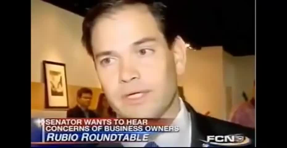 we don't know throughout this senator Rubio says he'll take some of the ideas he's learned from small businesses and bring them to the U. S. Senate small